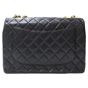 Chanel Shoulder 30 Matelasse Chain Bag Deca Black